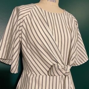 Front side tie dress